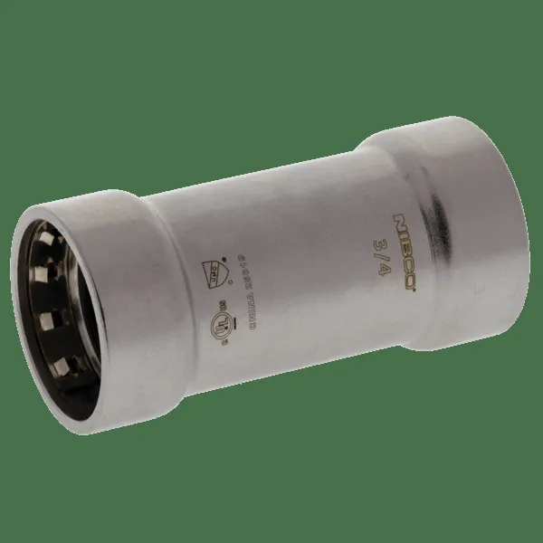 Repair Coupling, 1 1/4 Inch Size, Press X Press, Carbon Steel