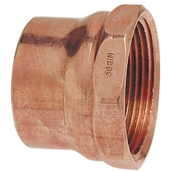 DWV Adapter, 1-1/2 Inch Size, Copper
