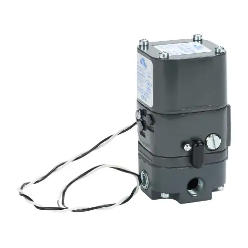 Current To Pneumatic Transducer, 4-20mA Input, 2 To 60 Psig Output Pressure