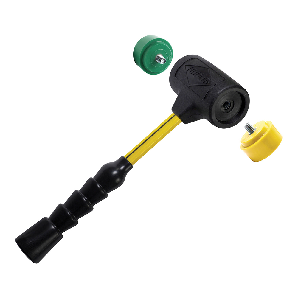 Hammer, Quick Change, 1 lbs. Weight, Green/Yellow Tips