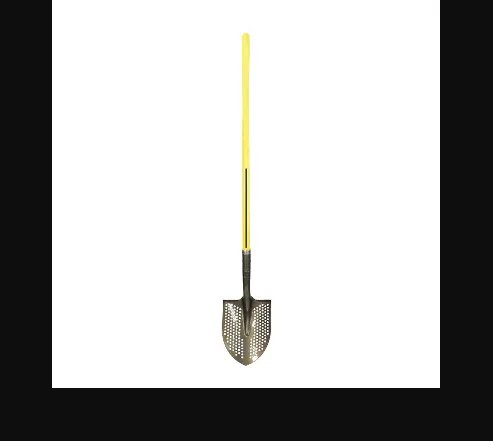 Mud Shovel, Round Point, 48 Inch Handle