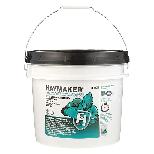 Water Heater Descaler Kit, 5inLx5inWx6inH