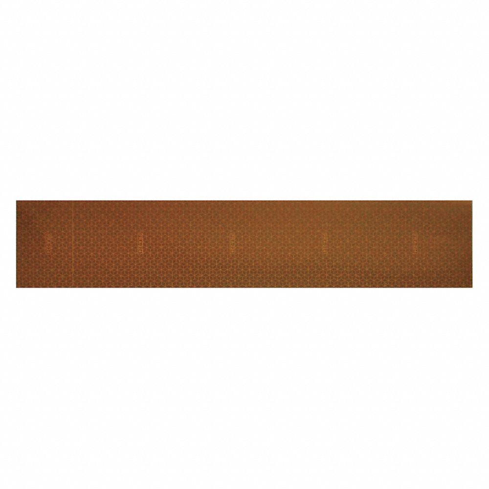 Reflective Tape, 4 Inch Width, 18 Inch Length, Rail, Poly Bag