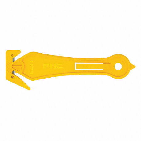 Combination Utility Knife, 7 Inch Overall Length, Plastic, Yellow