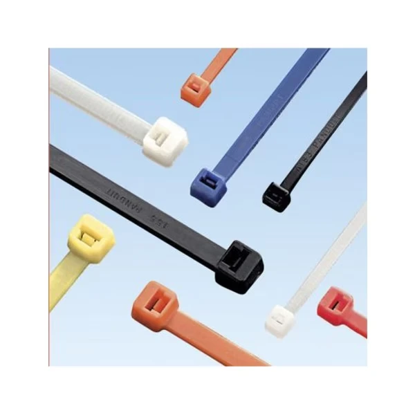 11-1/2 Inch L, 0.19 Inch W, Green Plastic Cable Tie, Package quantity 1000
