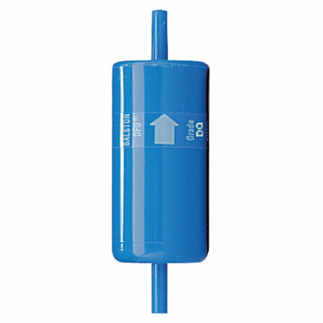 Compressed Air Filter, Polyvinylidene Fluoride, 1/4 Inch Tube, 0.01 Micron, 93% Efficiency