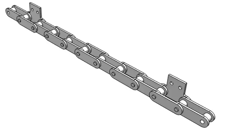 Roller Chain, C2060 Heavy Pitch, 50 Feet Length