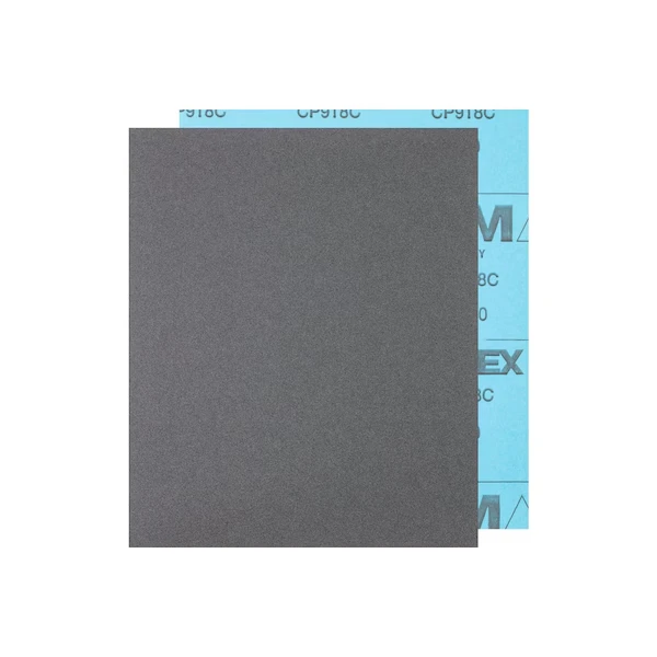 9 Inch x 11 Inch Abrasive Sheet, Paper Backed, Silicon Carbide, 120 Grit