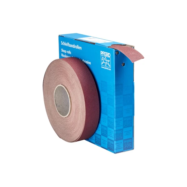 1-1/2 Inch Shop Roll, Resin/Resin Heavy Duty, 50 Yard Roll, Aluminum Oxide, 100 Grit