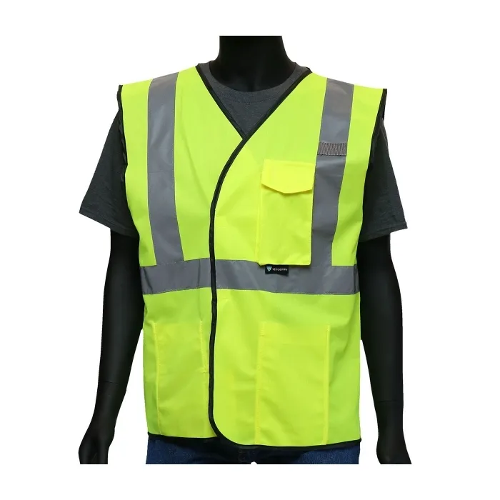 Protective Clothing High Visibilty Vest, 3XL, Hi-Vis Yellow, Each
