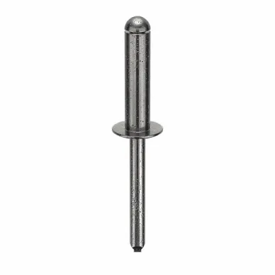 Blind Rivet, 1/4 Inch Dia., 0.975 Inch Length, 100Pk