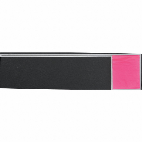 Marking Flag, 4 Inch x 5 Inch Flag Size, 30 Inch Staff Ht, Fluorescent Pink, Blank