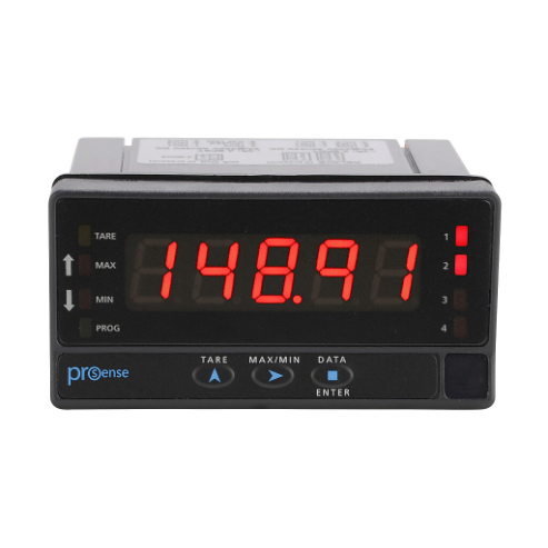 Digital Panel Meter, 1/8 D Inch Size, 14mm 5-Digit Tri-Color Led, Analog