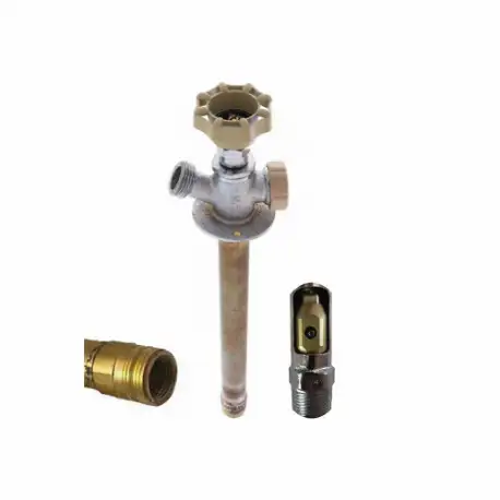 Ball Valve Frost Proof Sillcock, Quarter Turn Handwheel, MNPT or FNPT, ABS, Brass