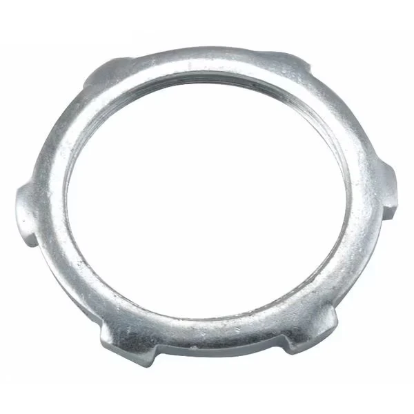 Locknut, 1 Inch Conduit, 3/16 Inch L, Steel