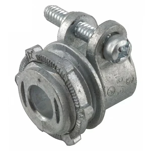 CONNECTOR FLEX AC/MC 3/4 DIE CAST ZINC