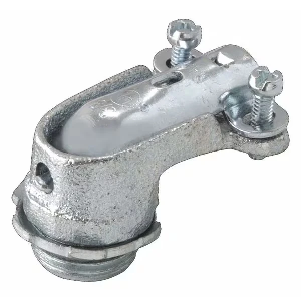 Conn Flex, Ac/Mc, 90 deg, 1-1/2 Inch Size, Mall Iron