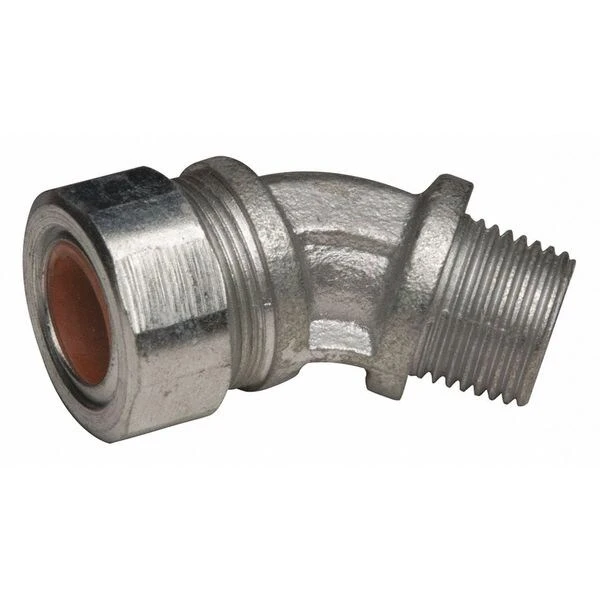 Cordgrip Conn, 45, 1/2 Inch Size, 0.55-0.65, Brown
