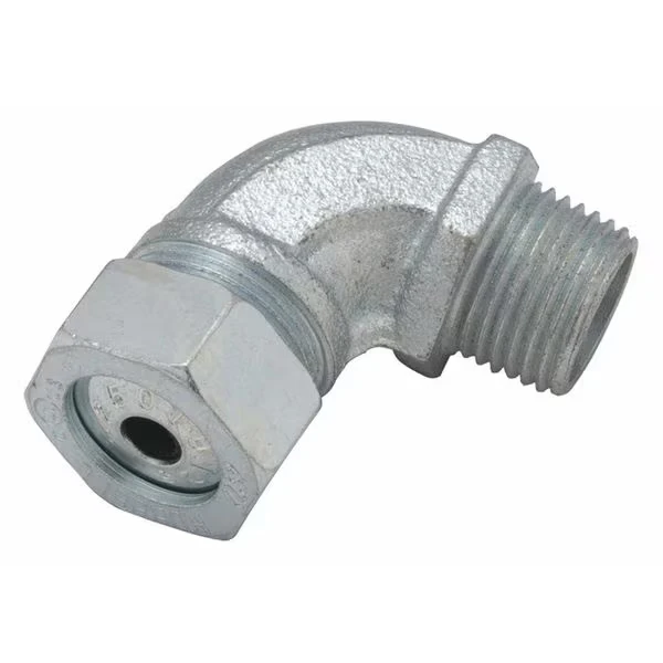 Cordgrip Conn, 90, 3/4 Inch Size, 0.500-0.600, Iron