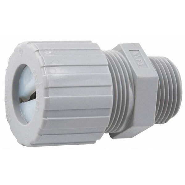 Connector, Uf Lqtght, 1/2 Inch Size, Nylon