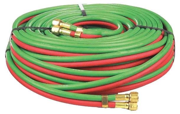 Twin Welding Hose, 3/8 Inch Dia, 50 Ft. Length, Grade R