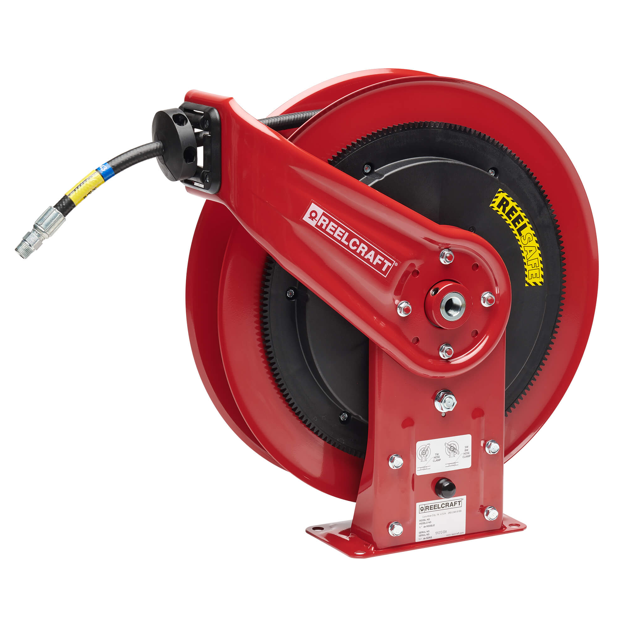 Reelcraft RS7850 OMP  Hose Reel, Controlled Return, 1/2 Inch x 50