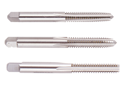 Hand Tap, M14 x 1.5 Size, D6 Limit, 4 Flutes, Taper, Metric With Nitride