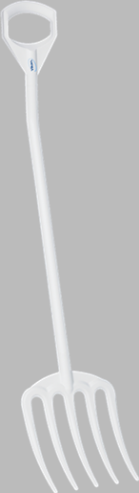 Hygienic Fork White 38-1/2 Inch Length