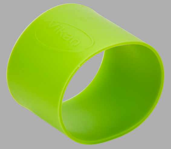 Color Coding Rubber Band, 1.5 Inch Dia., Lime, 5Pk