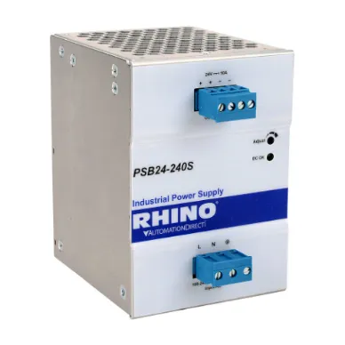 Switching Power Supply, 24 VDC At 10A/240W, 120/240 VAC Or 120-375 VDC Nominal Input