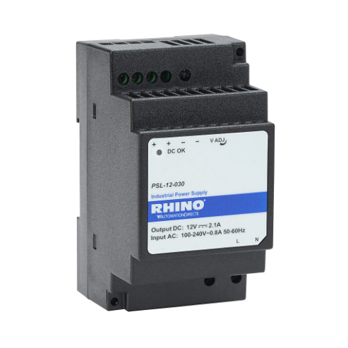 Switching Power Supply, 12 VDC At 2.1A/25W, 120/240 VAC Or 125-375 VDC Nominal Input