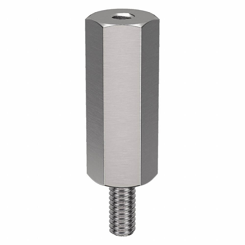 Hex Standoff, Stainless Steel, #8-32 X 1 Size, 10Pk