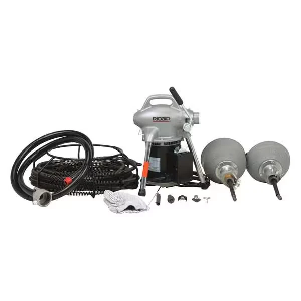 100 ft Corded Drain Cleaning Machine, 115V AC