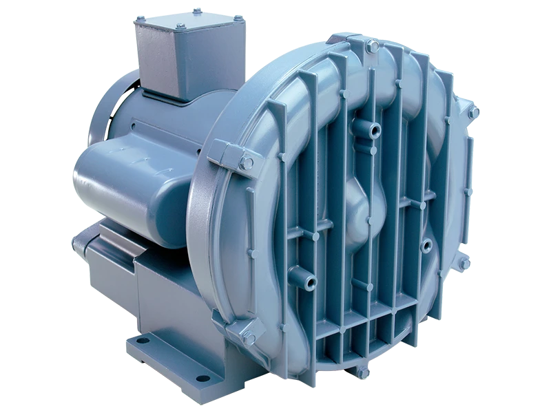 Regenerative Blower, Frame Size 12.5, 115 / 230V, 1 Stage, AC