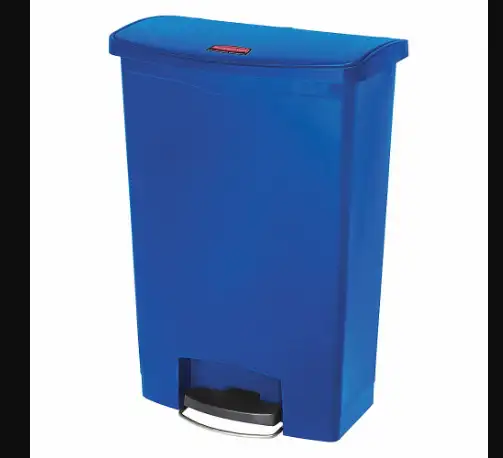 Slim Jim Resin Step On, 24 Gal, Blue