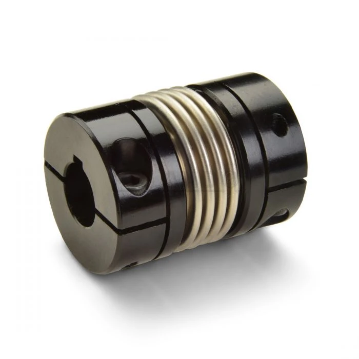 Bellows Coupling, High Stiffness, 15mm x 15mm Bore, 33.3mm O.D., 43.2mm Length