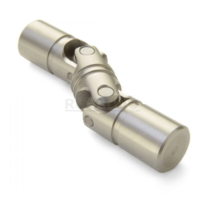 Universal Joint, Friction Bearing, Double Universal Joint, Steel, 0.870 Inch O.D., 4.375 Inch Length