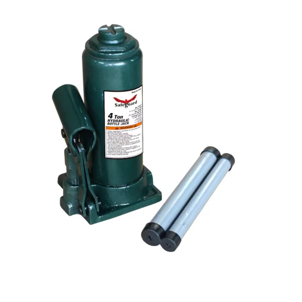 Bottle Jack, Steel, 4 Ton Capacity
