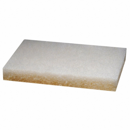 Sanding Hand Pad, 6 X 12 Inch Size, Non-Abrasive, Ultra Fine, White, 50 PK
