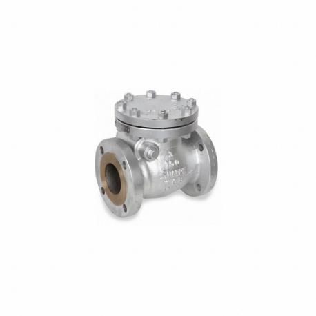 Check Valve, Single Flow, Swing, Carbon Steel, 6 Inch Pipe/Tube Size, 1, 205 PSI, Metal
