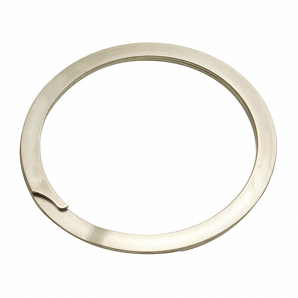 Spiral Retaining Ring, Internal Dia. 1/2 Inch, 10Pk