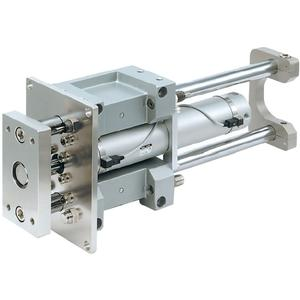 Guided Cylinder, 25 mm Size, Slide Bearing