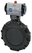 Butterfly Valve, SS Lug, EPDM O Ring, Air To Air, 80 PSI, 10 Size, CPVC
