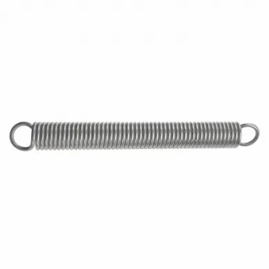 Extension Spring, Music Wire, 4 Inch Overall Length, 1 Inch Outside Dia