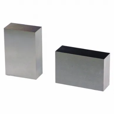 Tri-Block Pair, 1 Inch Length x 2 Inch Width x 3 Inch Height, 0 Holes, 0.0001 Inch Squareness, 1 PR