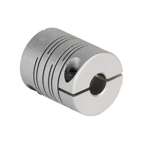 Coupling, Servo-Beam, Aluminum Alloy, Clamp, 19 Size, 5 x 6.35mm Bore