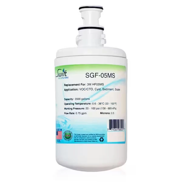 SWIFT GREEN FILTERS SGF-05MS SGF-05MS Replacement for 3M-HF05MS by Swift Green Filters | CY8JMJ