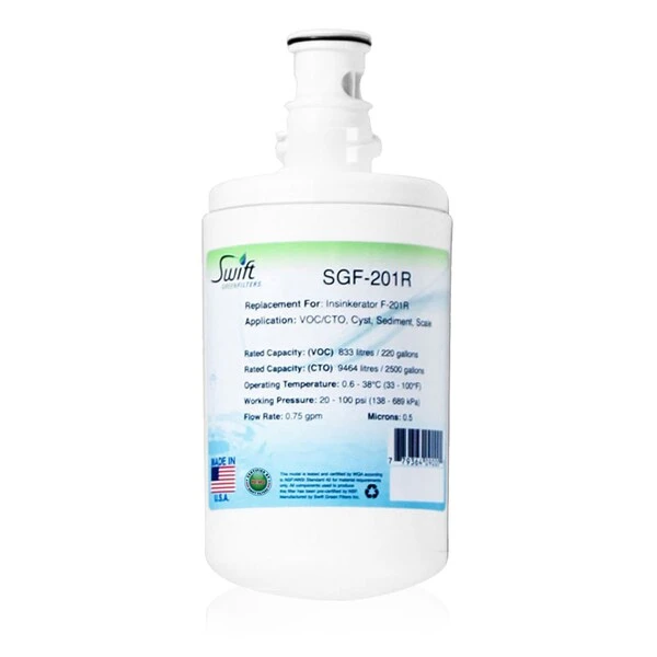 SWIFT GREEN FILTERS SGF-201R Replacement Water Filter for Insinkerator F-201R by SwiftGreen Filters | CY8HRU