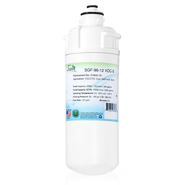SWIFT GREEN FILTERS SGF-96-12 VOC-S SGF-96-12 VOC-S Replacement water filter for Everpure EV9691-76 | CY8EMA