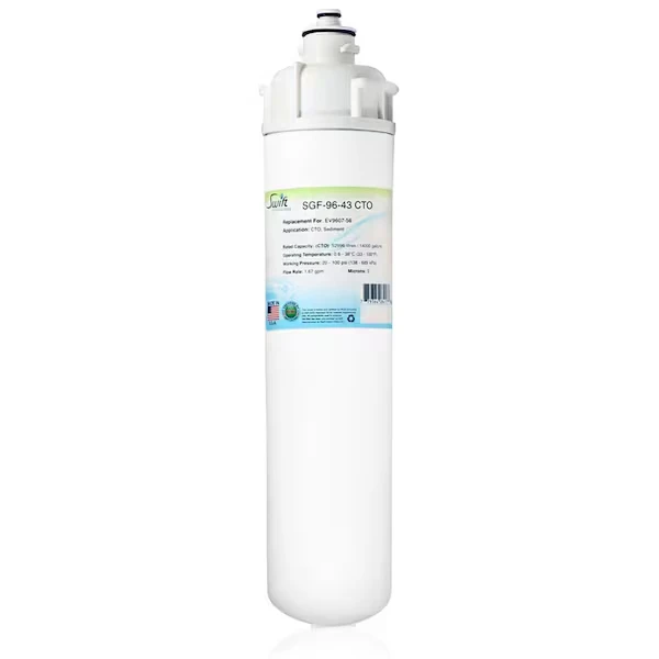SWIFT GREEN FILTERS SGF-96-43 CTO SGF-96-43 CTO Replacement water filter for Everpure EV9607-56 | CY8JNE
